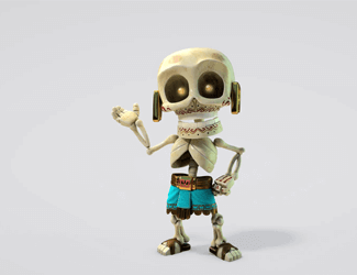 Character design 3D  Mayan culture characters