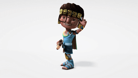 Character design 3D  Mayan culture characters